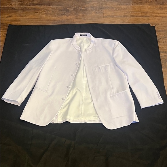 Elegante Gentiluomo Other - Men’s White Elegante Gentiluomo Italiana Collezione Suit Sz 43R.